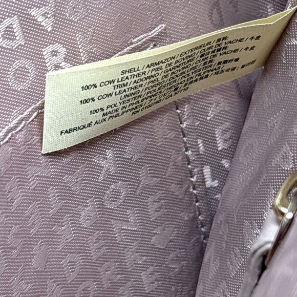 Kate Spade Michaela Chester Street Bag Blush Pebbled Leather Authentic - Picture 14 of 16